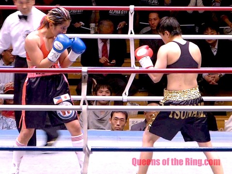 ハニー・カツマタ VS 天海ツナミ