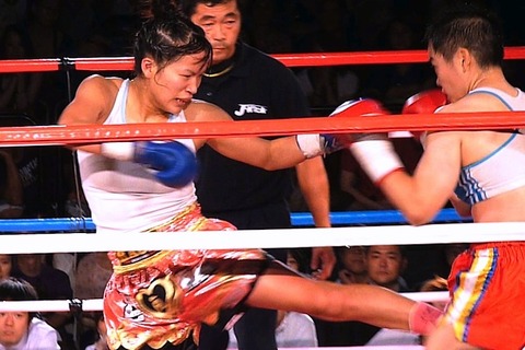 水野志保 VS 大石ゆきの53-2