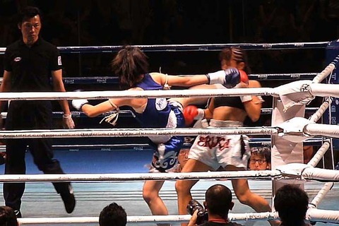 神村エリカ vs ノングネーン