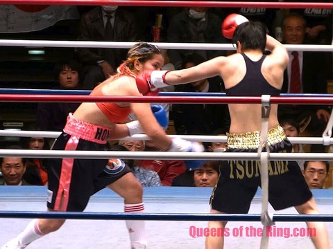 ハニー・カツマタ VS 天海ツナミ