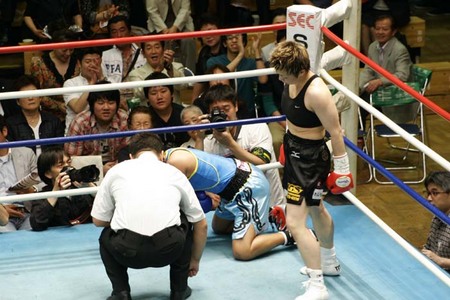 山口直子 vs ジョミシン・ゴーギアットジム
