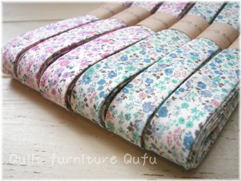 花柄バイアステープ Quilt Furniture Qufu Blog