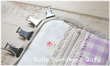 ファスナーの付け方と柴犬ちくく Quilt Furniture Qufu Blog