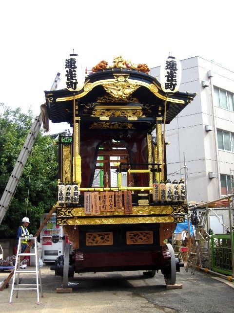 連雀町山車仕舞
