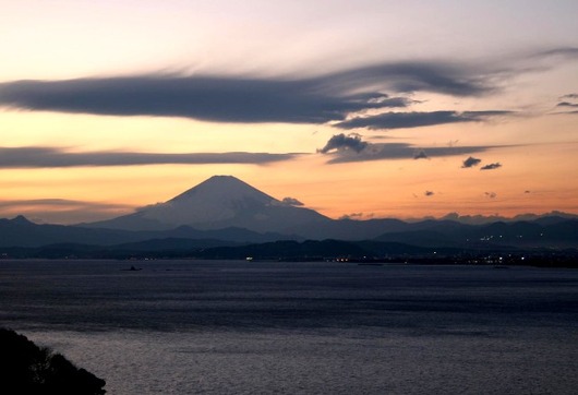 富士夕景01