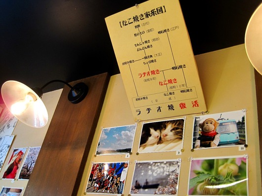 ラヂオ焼 店内