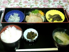 豚味噌漬け定食
