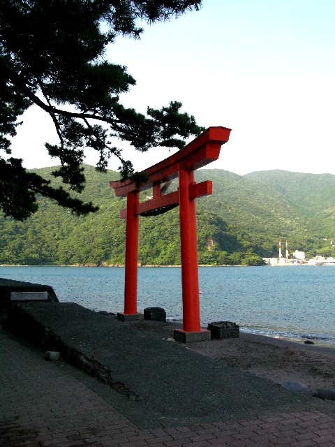 諸口神社鳥居