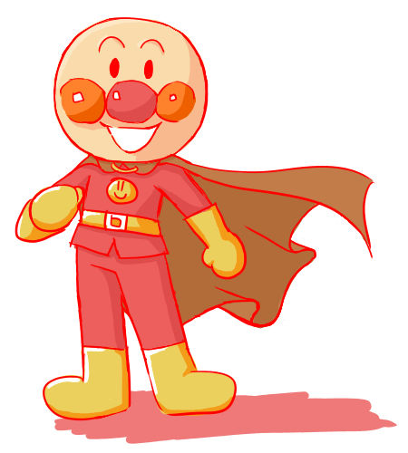 ちゃい ろのマントをなびかせる 兎の小屋