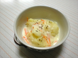 2007.09.13じゃがいものミルク煮