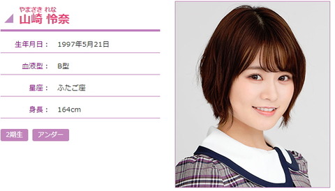 や山崎怜奈-