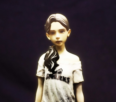 上手いお下げの子