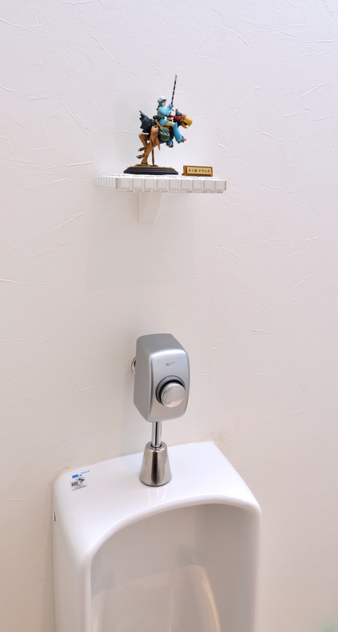 トイレの上