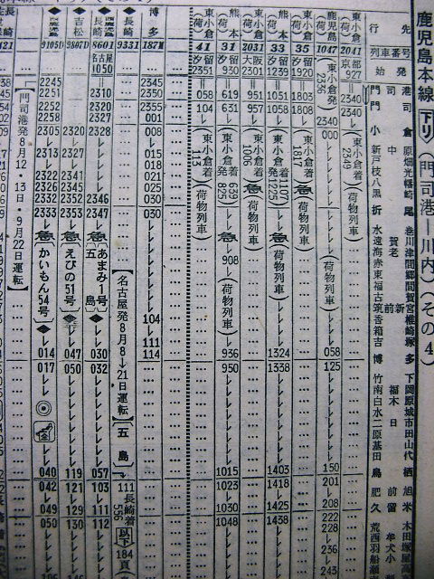 72年夏臨 夜行急行「えびの51号」の事 : Rail・Artブログ