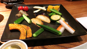 夏野菜のバーニャカウダ