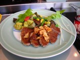 夏野菜の彩り 料理長おすすめ九州和牛