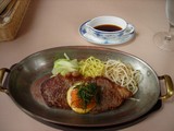 ピリ辛ステーキ(ポン酢ソース)