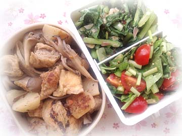 長芋クミンナンプラー煮弁当