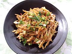 じゃがいもとエリンギの麻婆風