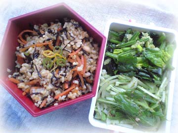 ピリ辛五目ちらし風弁当