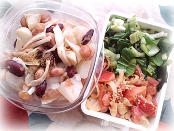 長芋☆梅山椒蒸し弁当