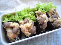 里芋・むかごの軍艦巻き