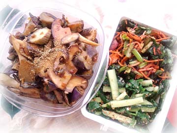 なす山椒醤油炒め弁当