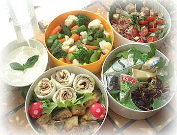 大人のお弁当。