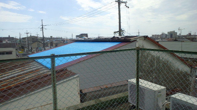 屋根補修後
