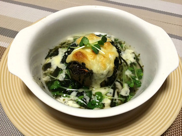 おでん大根の磯部チーズ焼き