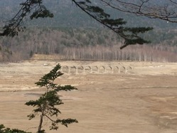 タウシュベツ橋梁