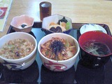 深川宿のぶっかけ炊き込み深川丼セット