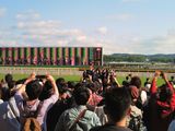 是政女王決定戦の口取り式