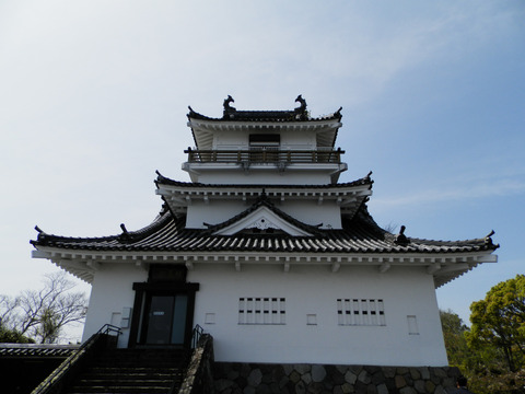 ②14杵築城正面