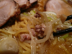 純連(2):麺と肉