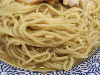 中華そば笑歩20180218麺
