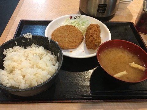 サラリーマンの昼食