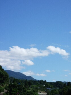 長野の空
