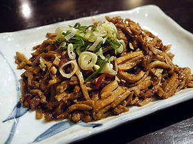 干豆腐肉絲