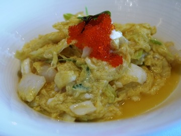 魚介と卵炒め