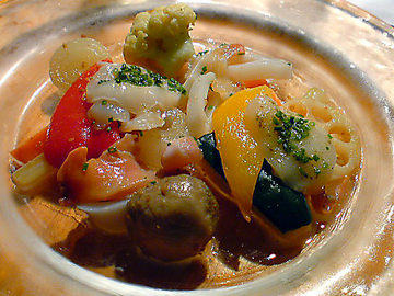 農園の秋野菜といろいろ海の幸メリメロ仕立て