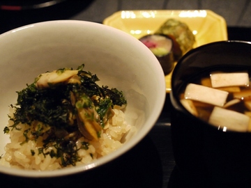大アサリご飯