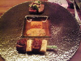鴨葱串焼き、鱒、牛肉