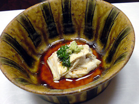 付きだし湯葉