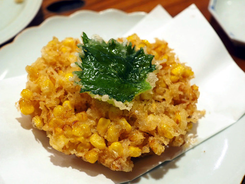 とうもろこしのかき揚げ