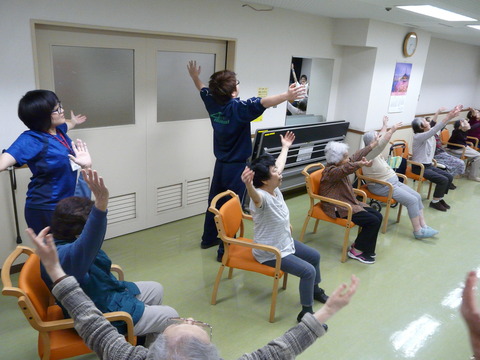 新入職員も一緒に