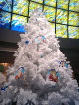 ホワイトクリスマスツリー