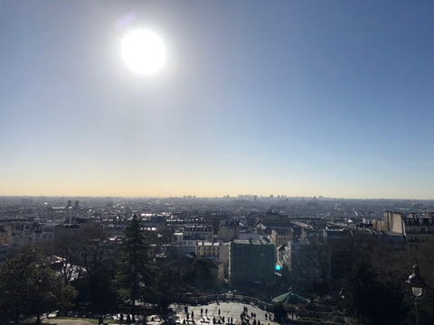 view from montmartre
