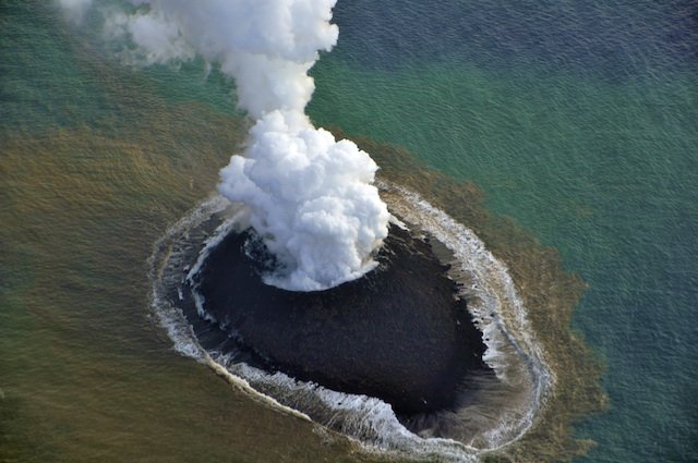 西之島噴火