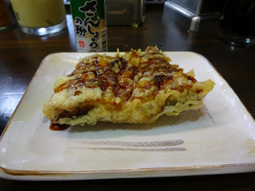 おにやんま@青物横丁 (4)冷やかけ300鰻蒲焼き天480